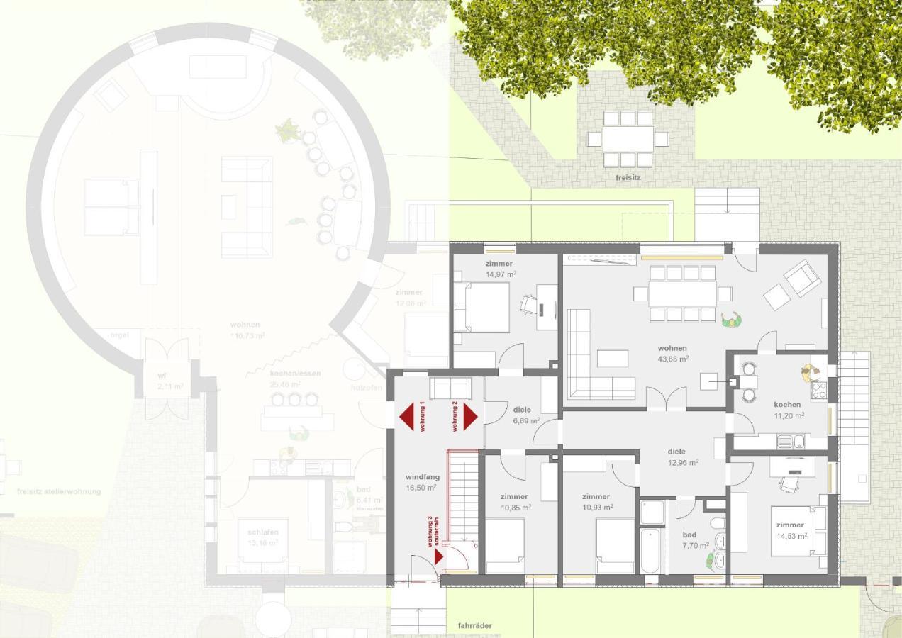 Dreamcation - Ehemaliges Pfarrhaus, 3D-Tour, 4 Sz, Terrasse, Bbq, Kueche, Garten, 140Qm Kelheim Exterior photo